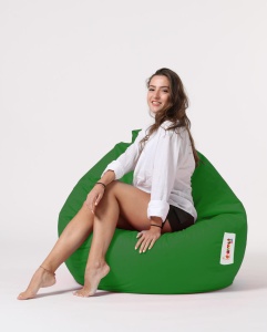 Fotoliu puf de gradina Premium Verde 115x130x39 cm - Img 14