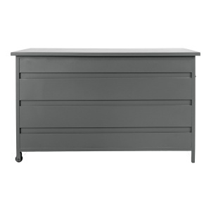 Lada depozitare pentru perne Cassis, Gri, 60x130x75 cm - Img 4