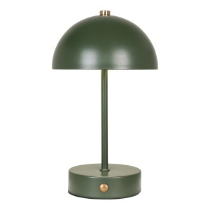 Lampa de masa Holt, Verde, 15x15x25 cm
