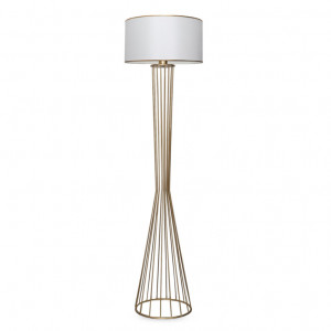 Lampadar AYD-3077 Alb Auriu - Img 2