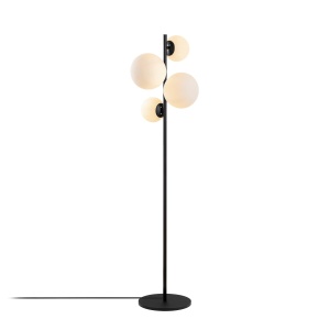 Lampadar Fazli Negru 33x33x162 cm - Img 6
