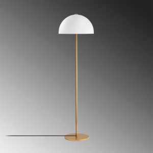 Lampadar Mixed Auriu 40x40x154 cm - Img 4