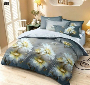 Lenjerie Grey Daisy 6 piese (Finet)