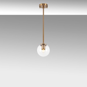 Lustra Akkas Caramiziu 15x15x61 cm - Img 3