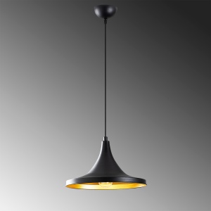 Lustra Berceste Negru 30x30x113 cm - Img 4