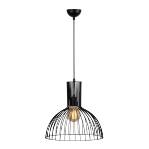 Lustra Fellini Negru 136x38x38 cm - Img 2