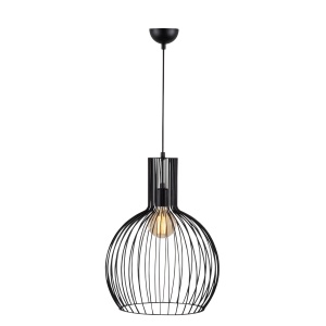Lustra Fellini Negru 146x38 cm - Img 3