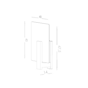 Lustra Lappo din lemn, Natural 40x14x47.5 cm - Img 5
