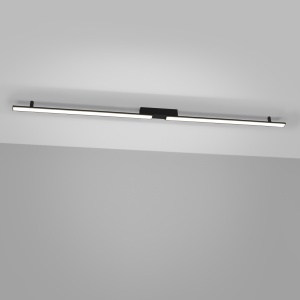 Lustra LED Lagom Negru 4000K 181x4x7 cm - Img 3