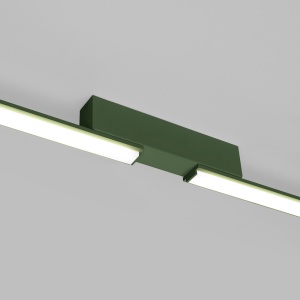 Lustra LED Lagom Olive 4000K 181x4x7 cm - Img 6