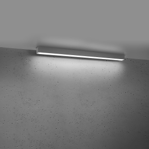 Lustra LED Pinne Gri 4000K 90x6x6 cm - Img 3