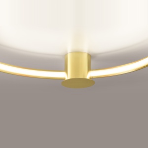 Lustra LED Rio Auriu lucios 3000K 78x87x12.5 cm - Img 7