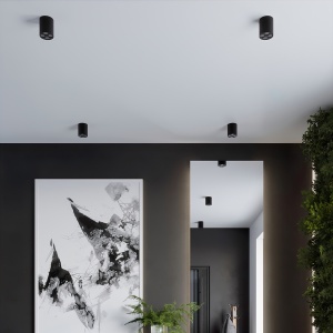 Lustra LED Zoe Negru 4000K 7.2x7.2x8.3 cm - Img 8