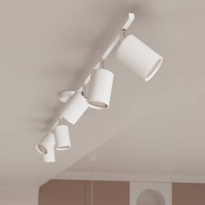 Lustra Lemmi Alb 100x24x20 cm - Img 6