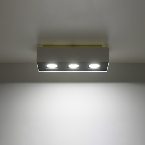 Lustra Mono Alb 34x14x11 cm - Img 3