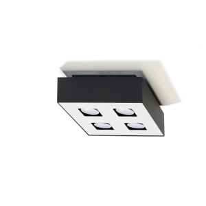 Lustra Mono Negru 24x24x11 cm - Img 2