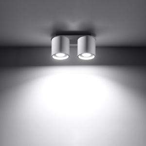 Lustra Orbis Alb 26x10x12 cm - Img 3