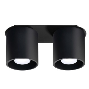Lustra Orbis Negru 26x10x12 cm