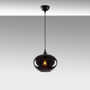 Lustra Smoked Gri 27x27x120 cm - Img 7
