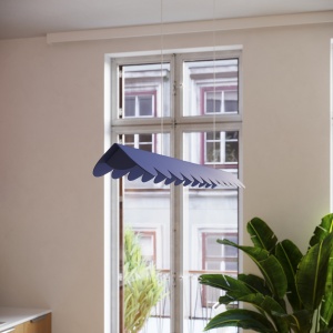 Lustra suspendata LED Biscuit Ultramarine 4000K 131x13x200 cm - Img 15