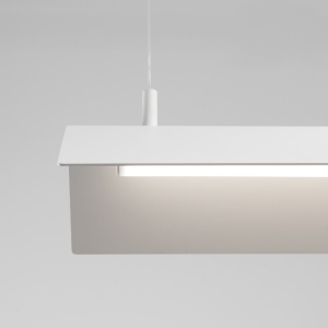 Lustra suspendata LED Elva Alb 4000K 150x27.5x200 cm - Img 8