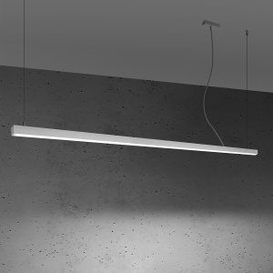 Lustra suspendata LED Pinne Alb 4000K 200x6x150 cm - Img 3