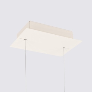 Lustra suspendata LED Rio 55 Bej 3000K 55x16x150 cm - Img 8