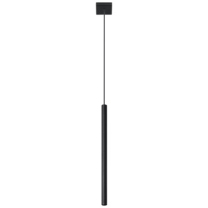 Lustra suspendata Pastelo Negru 8x8x100 cm