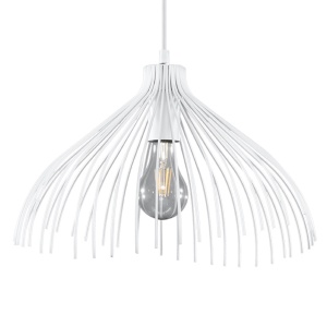 Lustra suspendata Umb Alb 40x40x125 cm