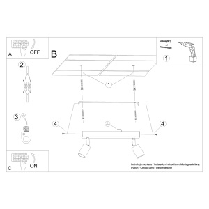 Lustra Verdo Natural 46x20x17.5 cm - Img 6