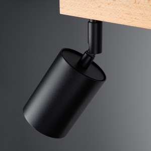 Lustra Verdo Negru 19.5x19.5x117 cm - Img 4