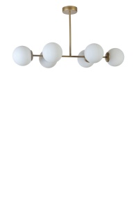 Lustra Yeni Favori Auriu 90x15x65 cm - Img 2