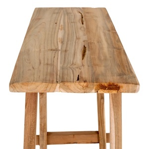 Masa consola Girona, Natural, 90x30x80 cm - Img 2