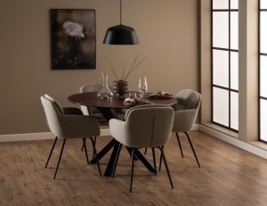 Masa dining Heaven, Maro, 75.5x119x119 cm - Img 2