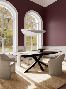 Masa dining Heaven, Maro, 76x240x100 cm
