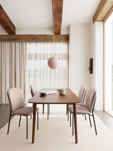 Masa dining Montreux V1, Natural, 75x219x90 cm