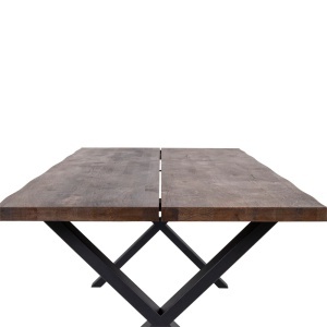 Masa dining Toulon, Gri, 200x95x75 cm - Img 2