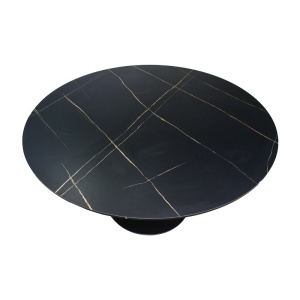 Masa living Balou Pako World Negru 120x120x75 cm - Img 4