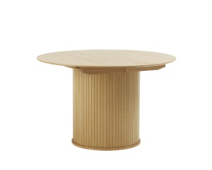 Masa NOLA, Stejar deschis, 120x75x120-167 cm - Img 2