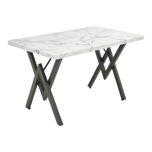 Masa Vertex, Negru/Alb, 110x70x72 cm - Img 2
