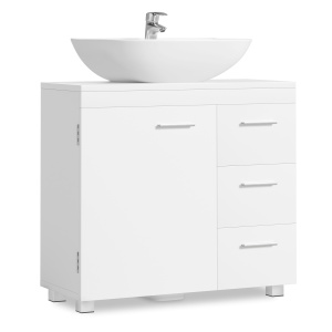 Masca lavoar Vasagle Alb 70x30x63.8 cm - Img 2