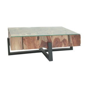 Masuta de cafea Borth Natural 135x90x40 cm - Img 2
