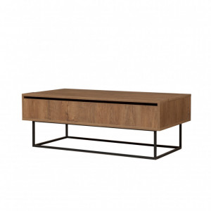 Masuta de Cafea Extensibila Est Walnut-Negru - Img 3