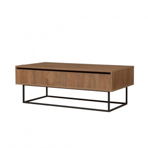 Masuta de Cafea Extensibila Est Walnut-Negru - Img 3