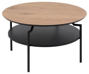 Masuta de cafea Goldington, Natural, 45x80x80 cm - Img 2