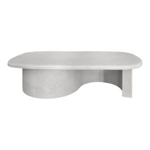 Masuta de cafea, Verven, Pako, Alb 120x60x32 cm - Img 3