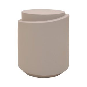 Masuta laterala, Fortox, Pako, Cappuccino 40x40x47.5 cm - Img 2