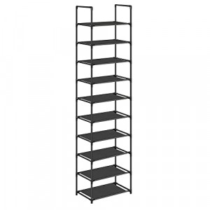 Pantofar, Songmics, Negru, 45x28x173 cm - Img 2