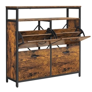 Pantofar, Vasagle, Negru , 98.3x30x96.5 cm - Img 2