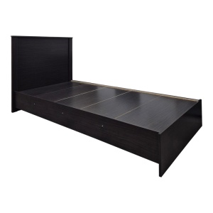 Pat cu saltea, Athos Sleepy, Pako, Wenge 99x197.5x96 cm - Img 2